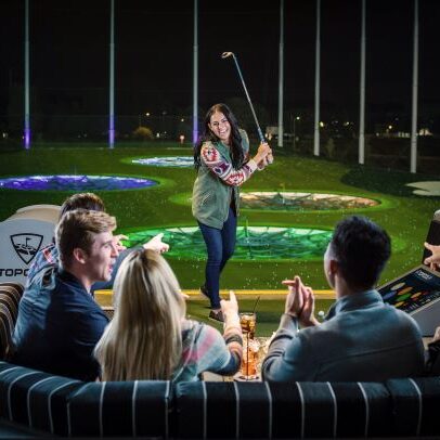 Buffet Meal at TopGolf in Scottsdale, AZ